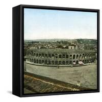 Verona (Italy), the Arenas (Ist Century), Circa 1865-Leon, Levy et Fils-Framed Stretched Canvas