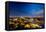 Verona Panoramic View at Dusk-Carlo Amodeo-Framed Stretched Canvas