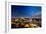 Verona Panoramic View at Dusk-Carlo Amodeo-Framed Photographic Print