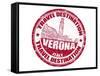 Verona Stamp-radubalint-Framed Stretched Canvas