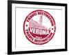 Verona Stamp-radubalint-Framed Art Print