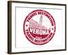 Verona Stamp-radubalint-Framed Art Print