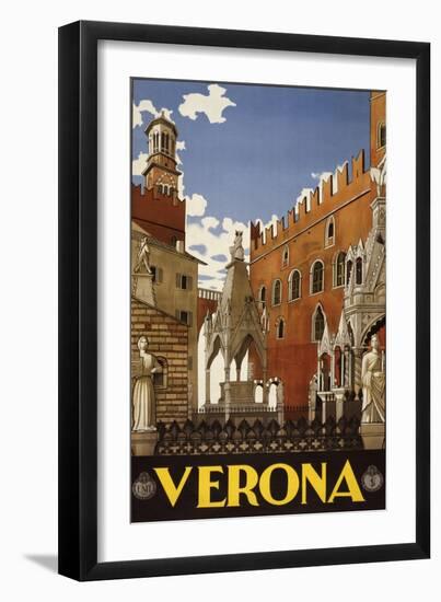 Verona-null-Framed Art Print