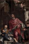 Christ Arresting the Plague with the Prayers of the Virgin, St. Rocco and St. Sebastian-Paolo Veronese-Giclee Print
