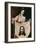 Veronica and the Holy Veil-El Greco-Framed Giclee Print