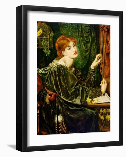 Veronica Veronese, 1872-Dante Gabriel Charles Rossetti-Framed Giclee Print