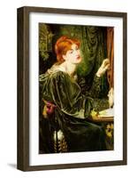 Veronica Veronese-Dante Gabriel Rossetti-Framed Art Print