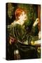 Veronica Veronese-Dante Gabriel Rossetti-Stretched Canvas