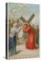 Veronica Wipes the Face of Jesus. the Sixth Station of the Cross-null-Stretched Canvas