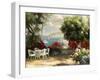 Verranda Luncheon-Paline-Framed Art Print