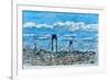 Verrazano Bridge, Staten Island-Anthony Butera-Framed Giclee Print