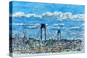 Verrazano Bridge, Staten Island-Anthony Butera-Stretched Canvas