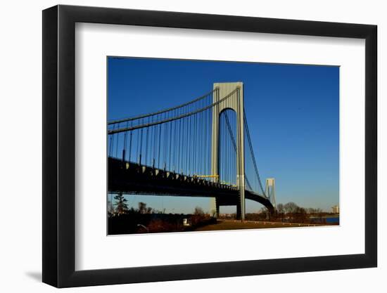 Verrazano Narrows Bridge, 2017, (Photograph)-Anthony Butera-Framed Photographic Print