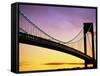 Verrazano Narrows Bridge at Dusk-Alan Schein-Framed Stretched Canvas