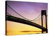 Verrazano Narrows Bridge at Dusk-Alan Schein-Stretched Canvas