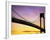 Verrazano Narrows Bridge at Dusk-Alan Schein-Framed Photographic Print