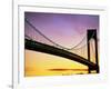 Verrazano Narrows Bridge at Dusk-Alan Schein-Framed Photographic Print