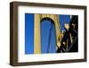 Verrazano Narrows Bridge Tower, 2017, (Photograph)-Anthony Butera-Framed Photographic Print