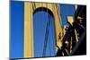 Verrazano Narrows Bridge Tower, 2017, (Photograph)-Anthony Butera-Mounted Photographic Print