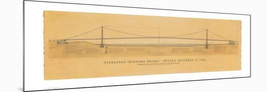 Verrazano Narrows Bridge-Craig Holmes-Mounted Art Print