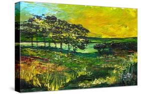 Vers L'Etang de Miragoane, 2010-Patricia Brintle-Stretched Canvas