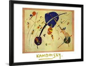 Vers Le Bleu 1939-Wassily Kandinsky-Framed Art Print