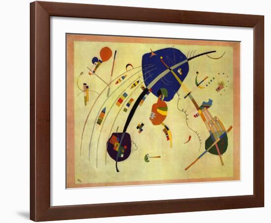 Vers Le Blue, c.1939-Wassily Kandinsky-Framed Art Print