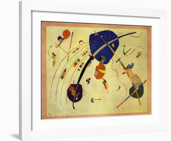 Vers Le Blue, c.1939-Wassily Kandinsky-Framed Art Print