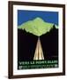 Vers Le Mont Blanc-Georges Dorival-Framed Art Print