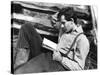 Vers sa Destinee YOUNG MR. LINCOLN by JohnFord with Henry Fonda, 1939 (b/w photo)-null-Stretched Canvas