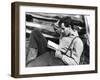 Vers sa Destinee YOUNG MR. LINCOLN by JohnFord with Henry Fonda, 1939 (b/w photo)-null-Framed Photo