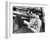 Vers sa Destinee YOUNG MR. LINCOLN by JohnFord with Henry Fonda, 1939 (b/w photo)-null-Framed Photo