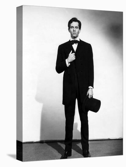 Vers sa Destinee YOUNG MR. LINCOLN by JohnFord with Henry Fonda, 1939 (b/w photo)-null-Stretched Canvas