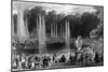 Versailles Fountains-Eugene Lami-Mounted Art Print