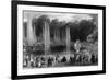 Versailles Fountains-Eugene Lami-Framed Premium Giclee Print