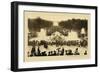 Versailles, Latona Bassin, High Waters-Helio E. Ledeley-Framed Art Print