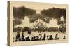 Versailles, Latona Bassin, High Waters-Helio E. Ledeley-Stretched Canvas