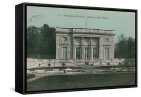 Versailles, Palais Du Petit Trianon. Postcard Sent in 1913-French Photographer-Framed Stretched Canvas