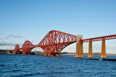 The Forth Bridge, Finally, Painted!-Versevend-Laminated Photographic Print
