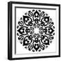 Versions of Ottoman Decorative Arts, Abstract Flowers-antsvgdal-Framed Art Print