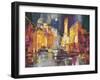 Verso il porto immaginario-Luigi Florio-Framed Giclee Print