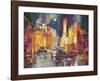 Verso il porto immaginario-Luigi Florio-Framed Giclee Print