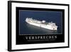 Versprechen: Motivationsposter Mit Inspirierendem Zitat-null-Framed Photographic Print