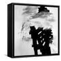Vert Sarcelle II-Megumi Akiyama-Framed Stretched Canvas