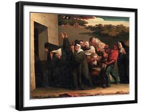 Vert-Vert (The Nuns' Parrot), 1839-Jean-Francois Millet-Framed Giclee Print