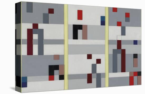 Vertical and Horizontal Composition, c1928-Sophie Taeuber-Arp-Stretched Canvas