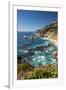 Vertical Big Sur Coastline California-Sheila Haddad-Framed Premium Photographic Print