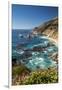 Vertical Big Sur Coastline California-Sheila Haddad-Framed Photographic Print