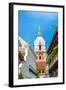 Vertical Cartagena Cathedral-jkraft5-Framed Photographic Print