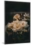 Vertical Closeup Shot of Blooming Wild White Roses in a Garden-Wirestock-Mounted Photographic Print